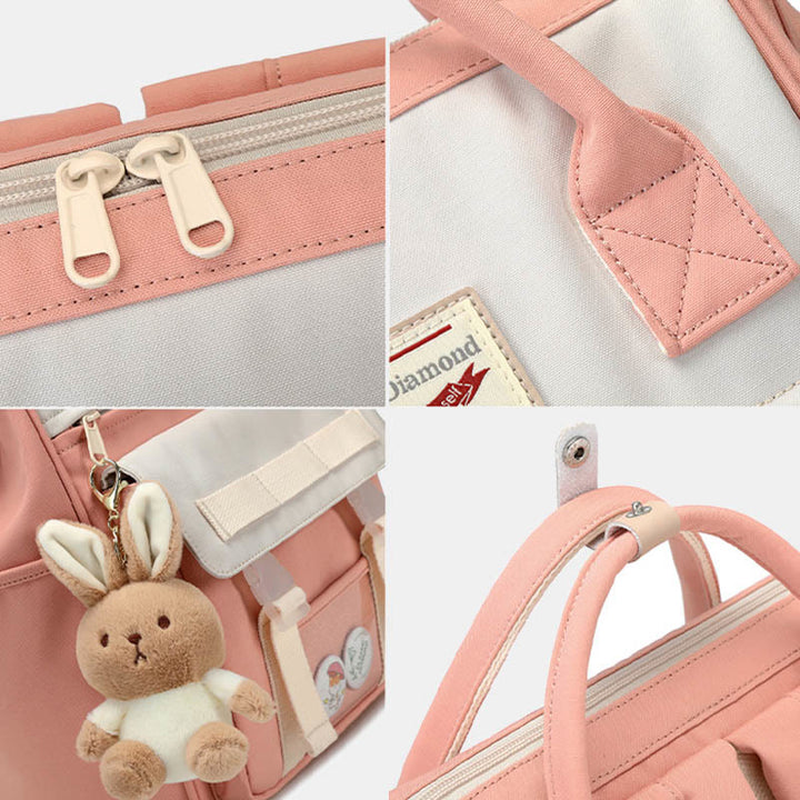 Süßer Rucksack für Frauen und Teenager, Büchertasche, leichte, wasserdichte Laptoptasche
