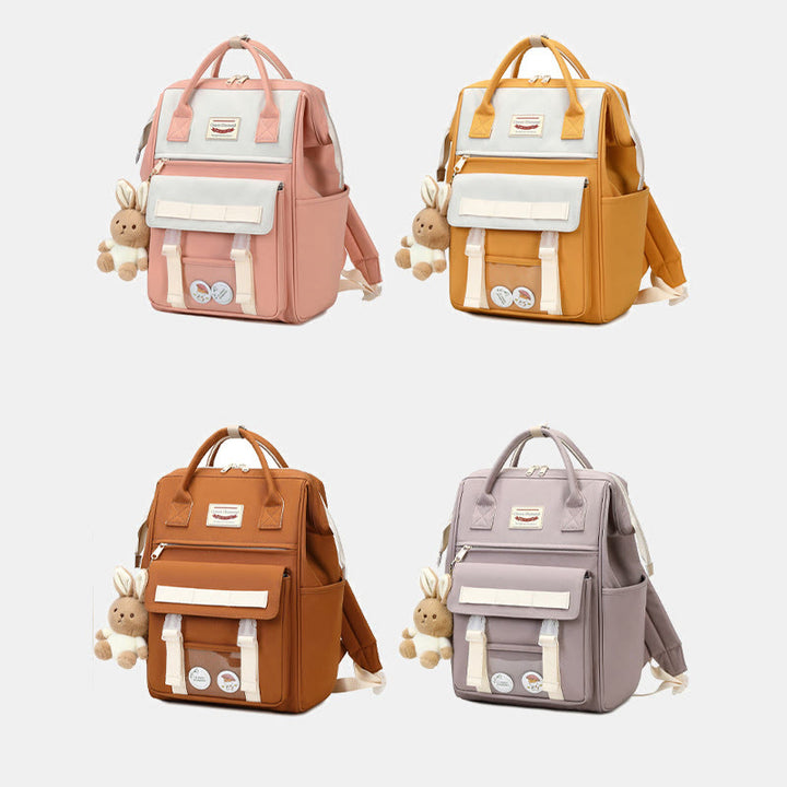 Süßer Rucksack für Frauen und Teenager, Büchertasche, leichte, wasserdichte Laptoptasche