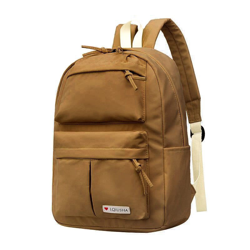 Diebstahlsicherer Rucksack mit mehreren Taschen