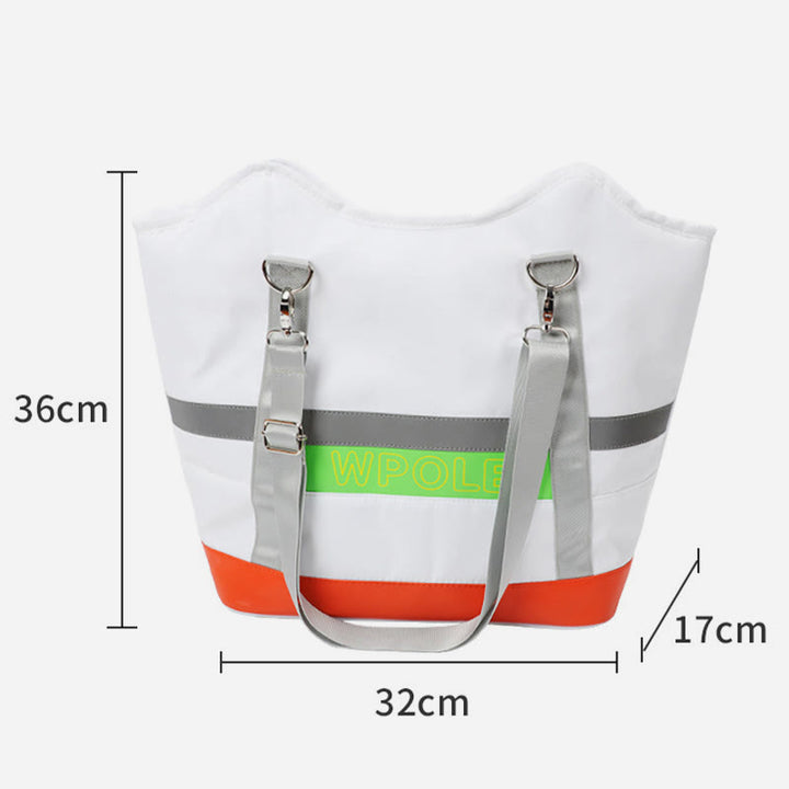 Große Kapazität Tennis Pickleball Schläger Tasche Tote Schulter Handtasche