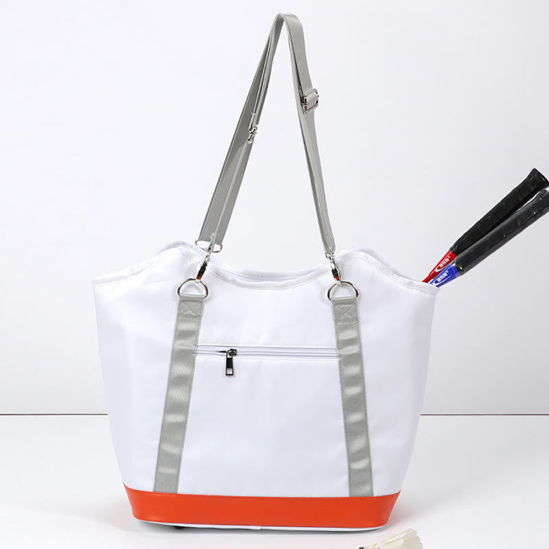 Große Kapazität Tennis Pickleball Schläger Tasche Tote Schulter Handtasche