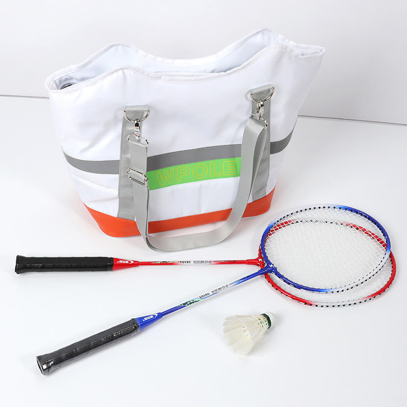 Große Kapazität Tennis Pickleball Schläger Tasche Tote Schulter Handtasche