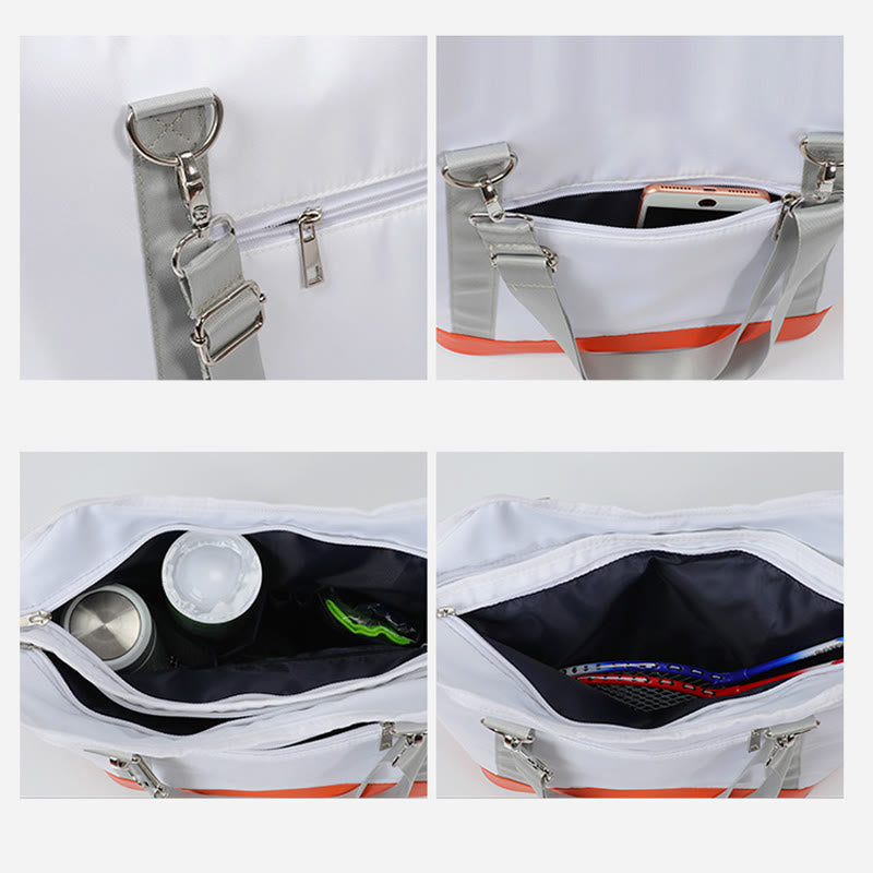 Große Kapazität Tennis Pickleball Schläger Tasche Tote Schulter Handtasche