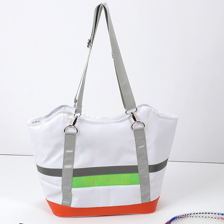 Große Kapazität Tennis Pickleball Schläger Tasche Tote Schulter Handtasche