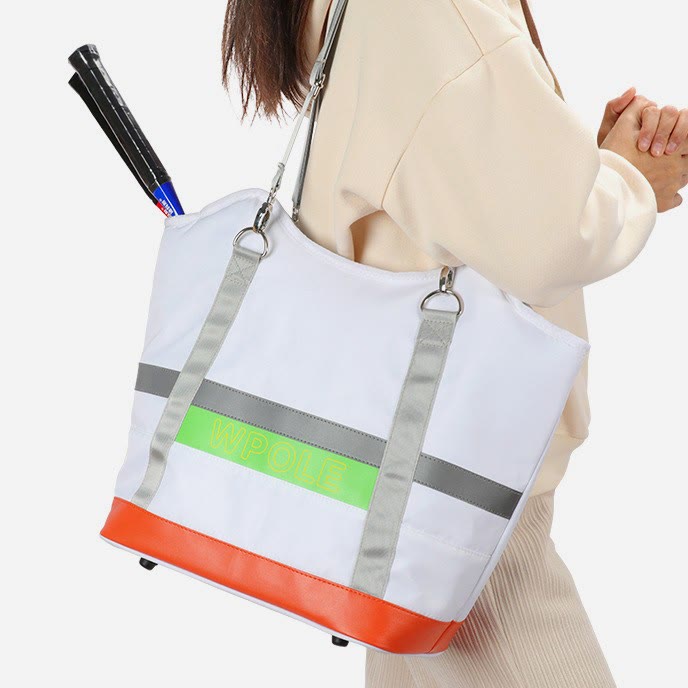 Große Kapazität Tennis Pickleball Schläger Tasche Tote Schulter Handtasche