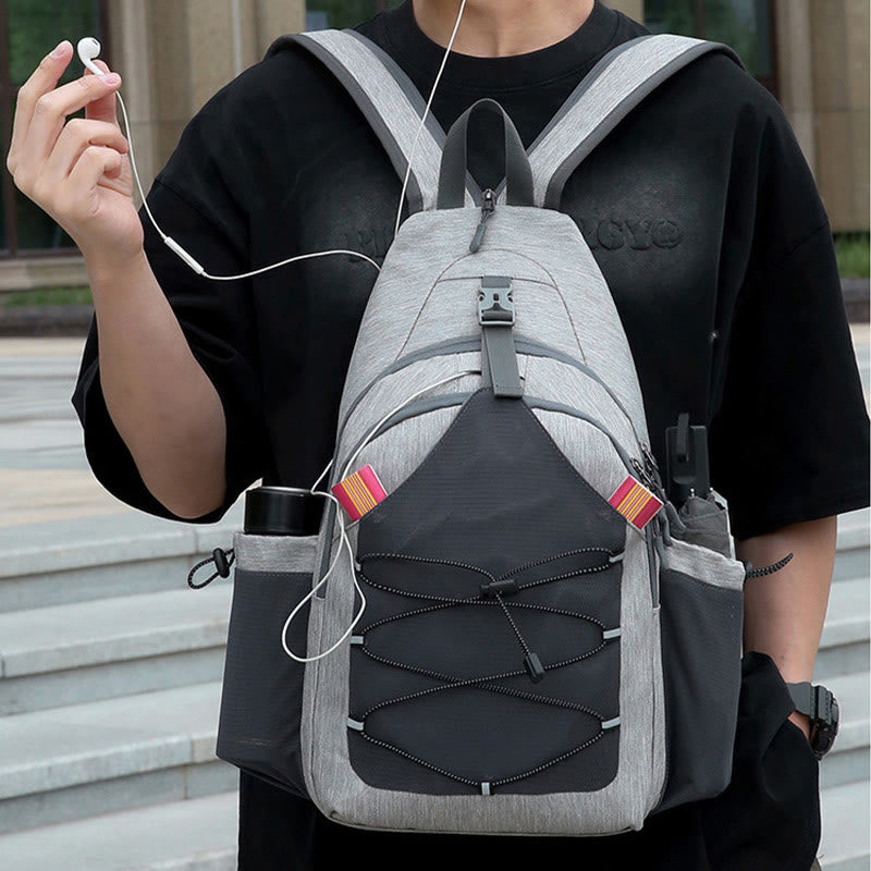 Pickleball-Tasche, Rucksack, verstellbar, Racketball-Schultertasche, umwandelbarer Rucksack