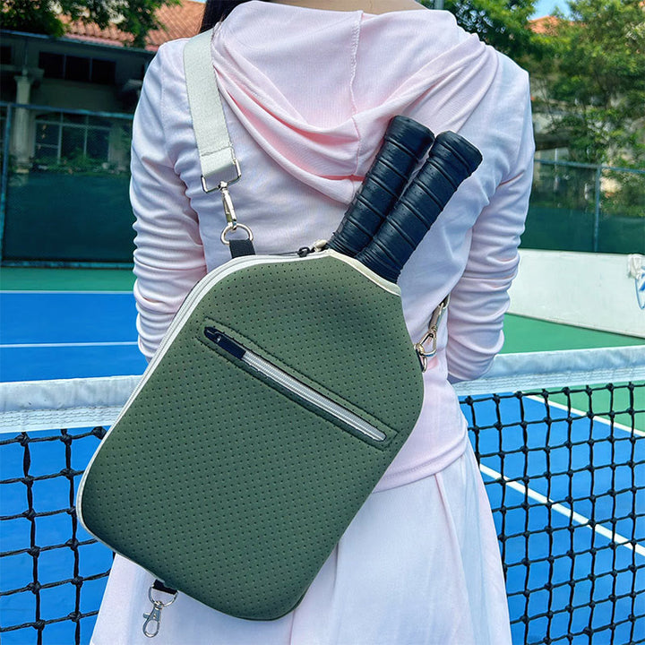 Neopren-Pickleball-Paddle-Cover Schlägerhülle mit Tragegurt