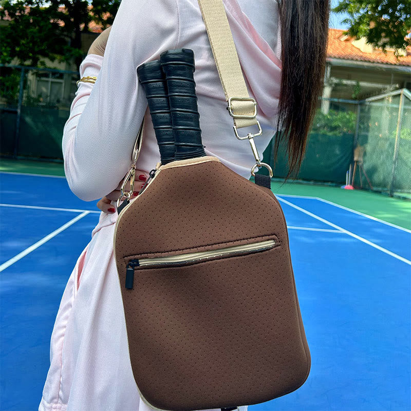 Neopren-Pickleball-Paddle-Cover Schlägerhülle mit Tragegurt