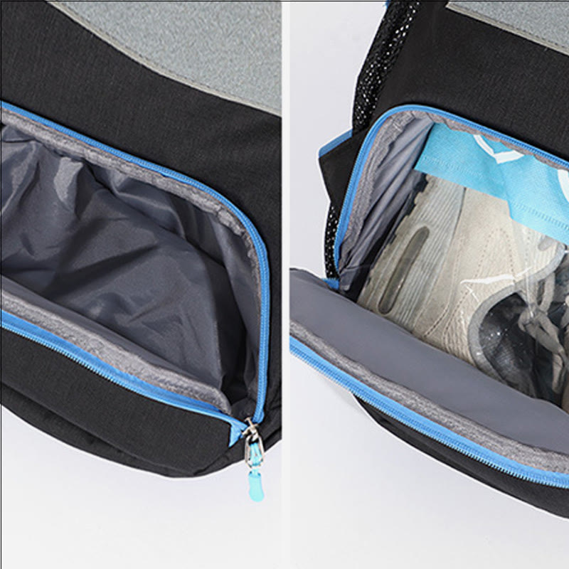 Tennisrucksack Schlägertasche für Damen Herren mit Schuhfach