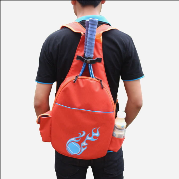 Leichte Umhängetasche mit Tennisschläger, wandelbarer Rucksack für Damen und Herren