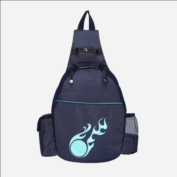 Leichte Umhängetasche mit Tennisschläger, wandelbarer Rucksack für Damen und Herren