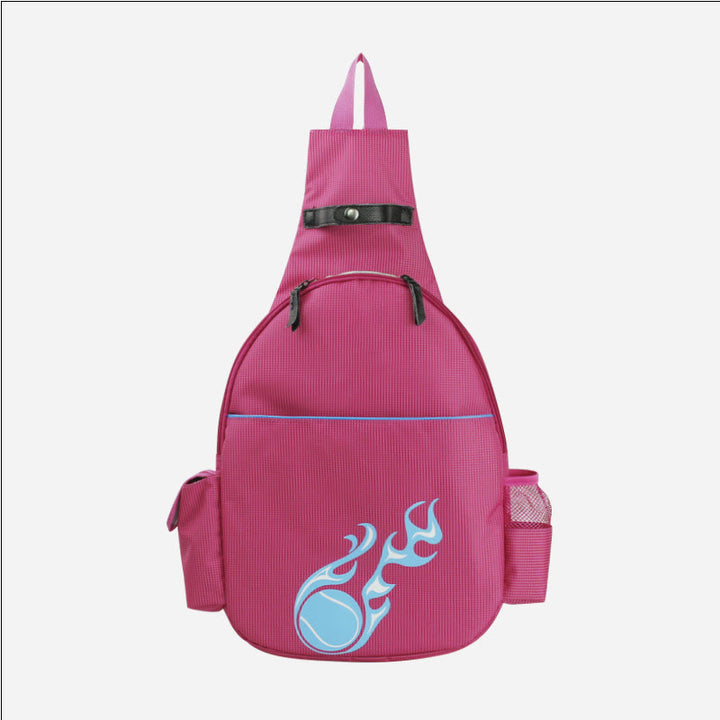 Leichte Umhängetasche mit Tennisschläger, wandelbarer Rucksack für Damen und Herren
