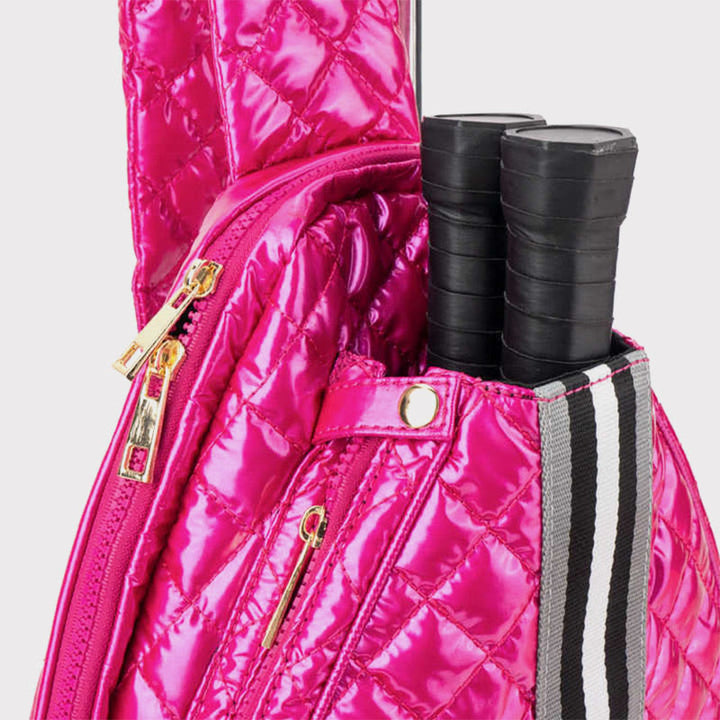 Pickleball Schläger Tasche Unten Breite Riemen Crossbody Sling Geldbörse