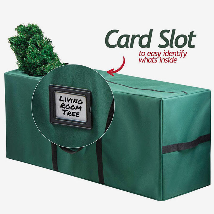 Große 7,5ft 9ft Weihnachtsbaum Lagerung Tasche mit Verstärktem Griff Dual Zipper
