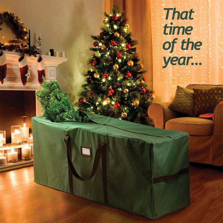 Große 7,5ft 9ft Weihnachtsbaum Lagerung Tasche mit Verstärktem Griff Dual Zipper