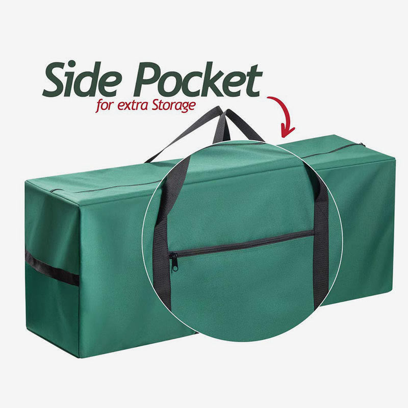 Große 7,5ft 9ft Weihnachtsbaum Lagerung Tasche mit Verstärktem Griff Dual Zipper