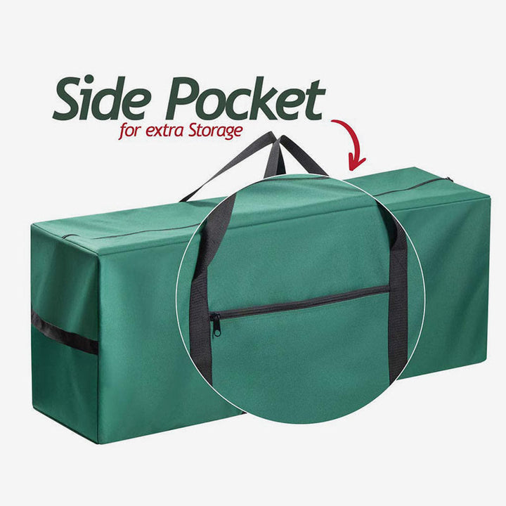 Große 7,5ft 9ft Weihnachtsbaum Lagerung Tasche mit Verstärktem Griff Dual Zipper
