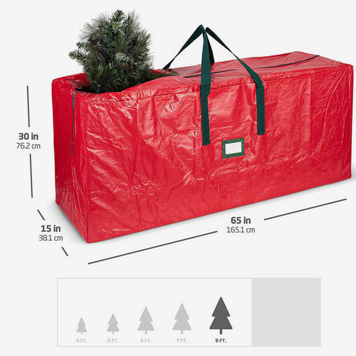 7,5 ft Weihnachtsbaum-Aufbewahrungstasche, strapazierfähig, besonders langlebig