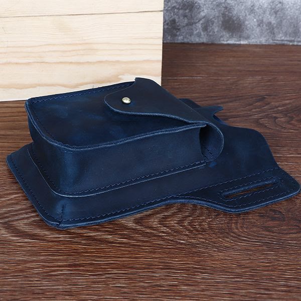 Handy-Holster aus echtem Leder, 6,5 Zoll, Gürteltasche für Handys, Hüfttasche mit Gürtelschlaufe 