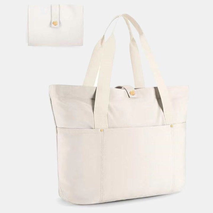 Damen Sporttasche Faltbare Minimalistische Oxford Tote Für Arbeit Reisen