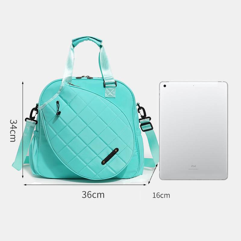 Schlägertasche für Tennis Badminton Outdoor Sports Rucksack Tote - Cyan - Tote - image 31