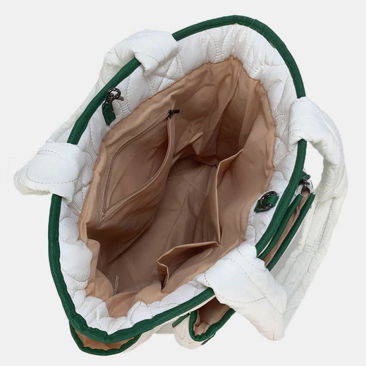 Gesteppte Tennisschläger-Umhängetasche, umwandelbarer Rucksack, Pickleball-Tasche