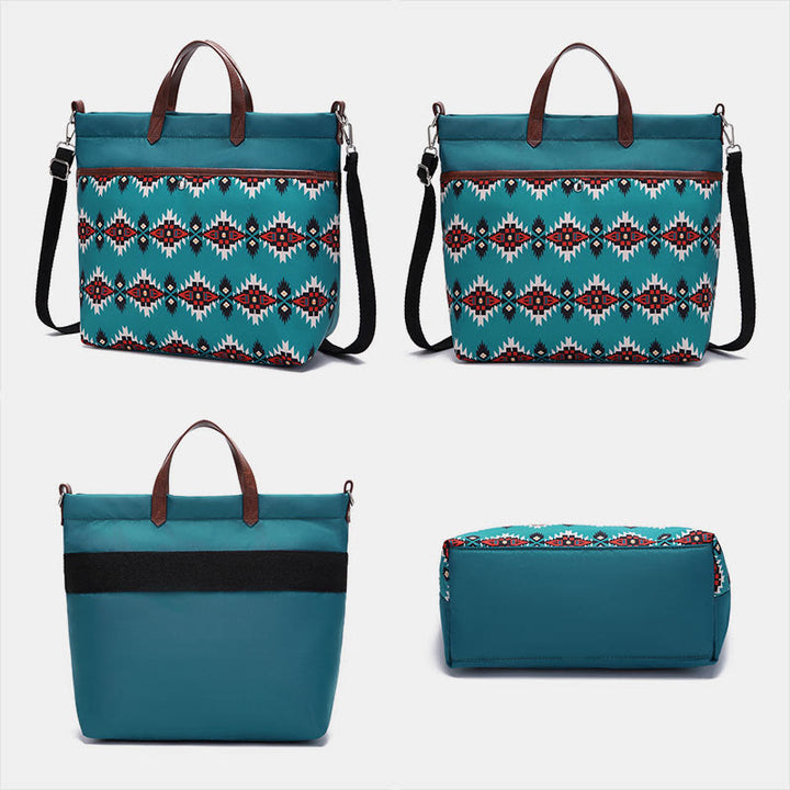 Einzigartige Tragetasche im Boho-Stil, wasserdichte Umhängetasche mit Henkel