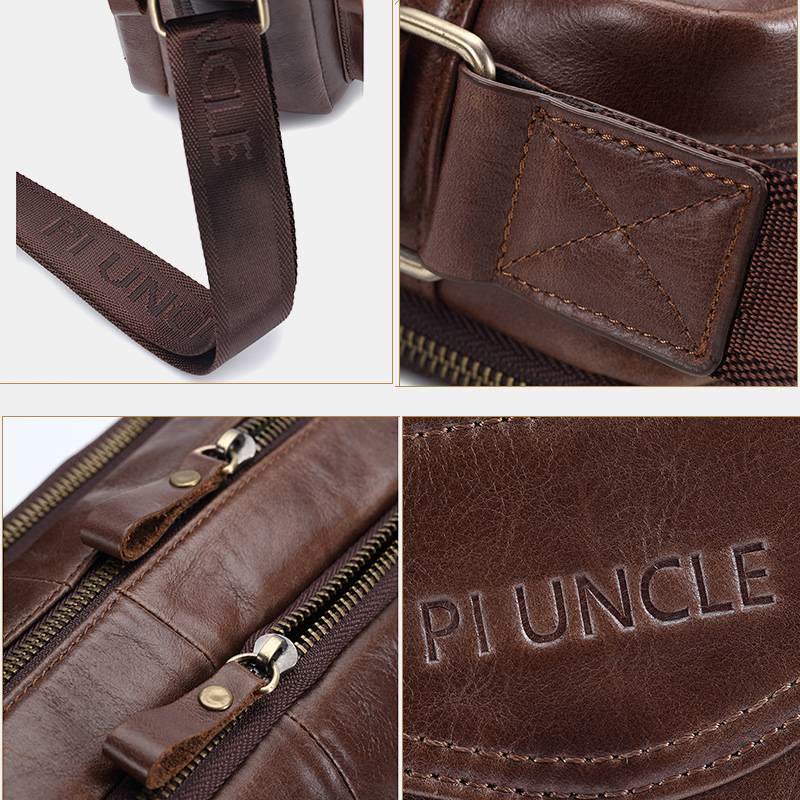 Messenger Bag für Herren, Business, einfarbig, geräumige Umhängetasche