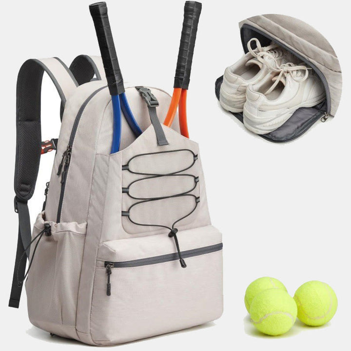Leichter Tennisschläger-Rucksack, Pickleball-Paddle-Tasche mit Schuhfach