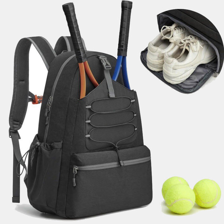 Leichter Tennisschläger-Rucksack, Pickleball-Paddle-Tasche mit Schuhfach