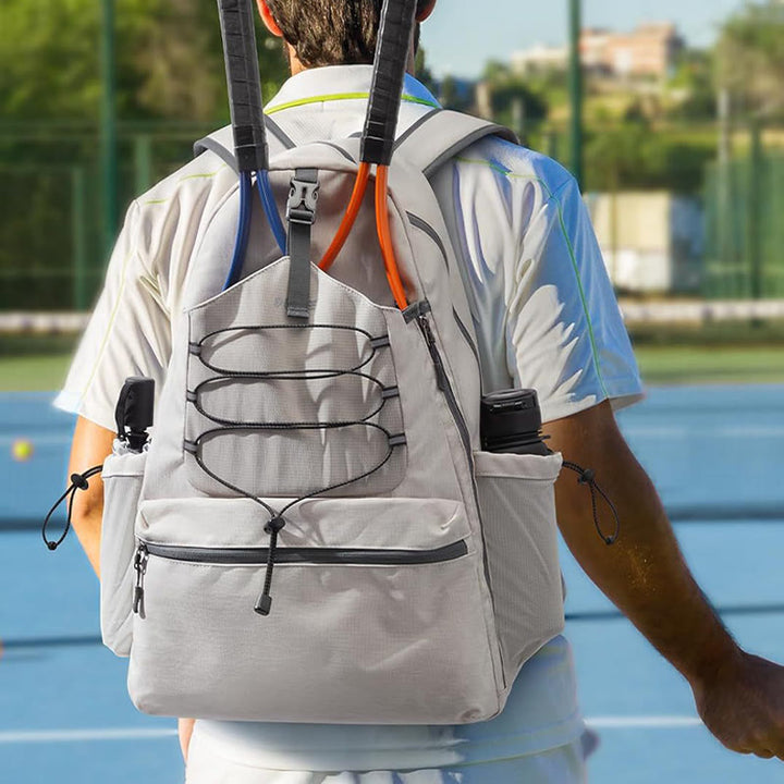 Leichter Tennisschläger-Rucksack, Pickleball-Paddle-Tasche mit Schuhfach