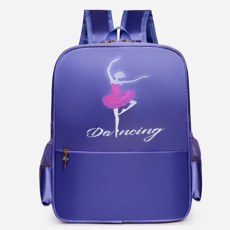 Mädchen Tanz Rucksack Ballerina Kleid Dekor Kinder Tanz Schultasche