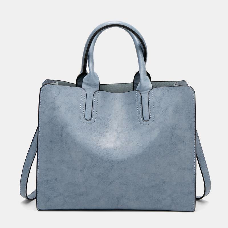Business-Tragetasche für Damen, Arbeitstasche, lässige Lederhandtasche