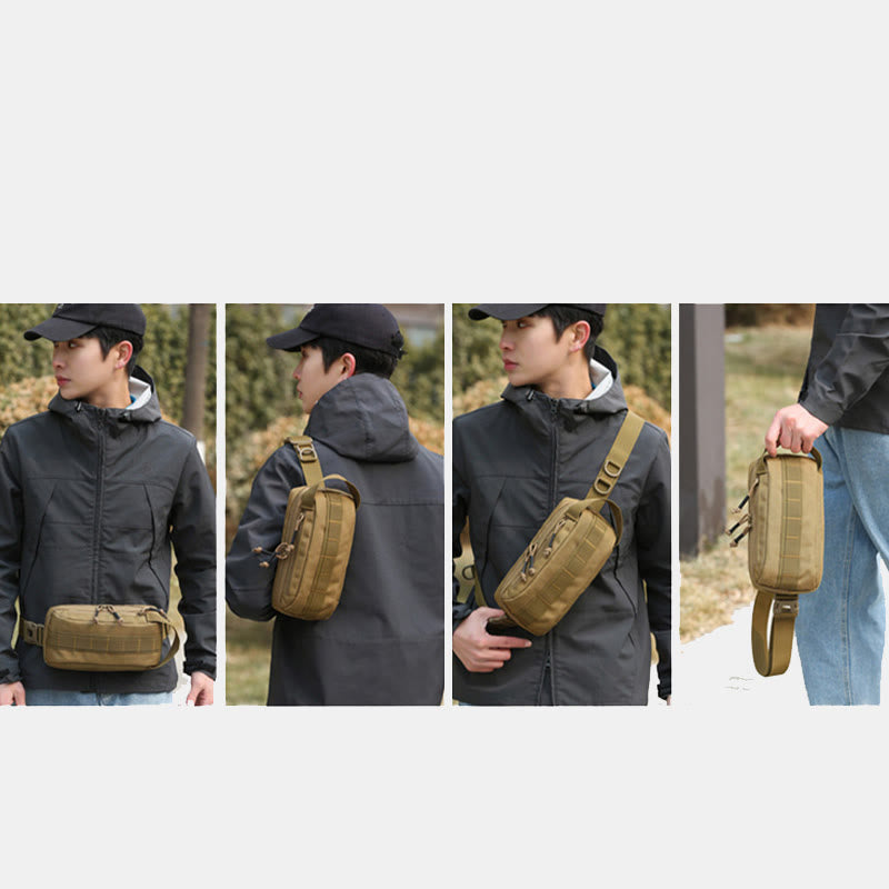 Lure Waist Bag Outdoor Herren Kleine Brusttasche Schultertasche