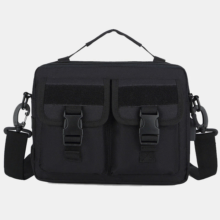 Taktische Outdoor-Umhängetasche mit mehreren Taschen und USB-Ladeanschluss