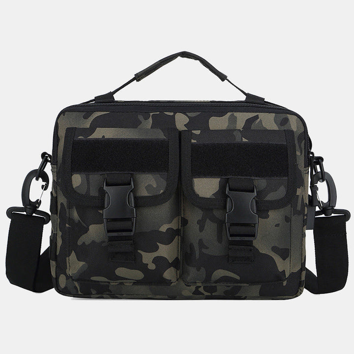 Taktische Outdoor-Umhängetasche mit mehreren Taschen und USB-Ladeanschluss