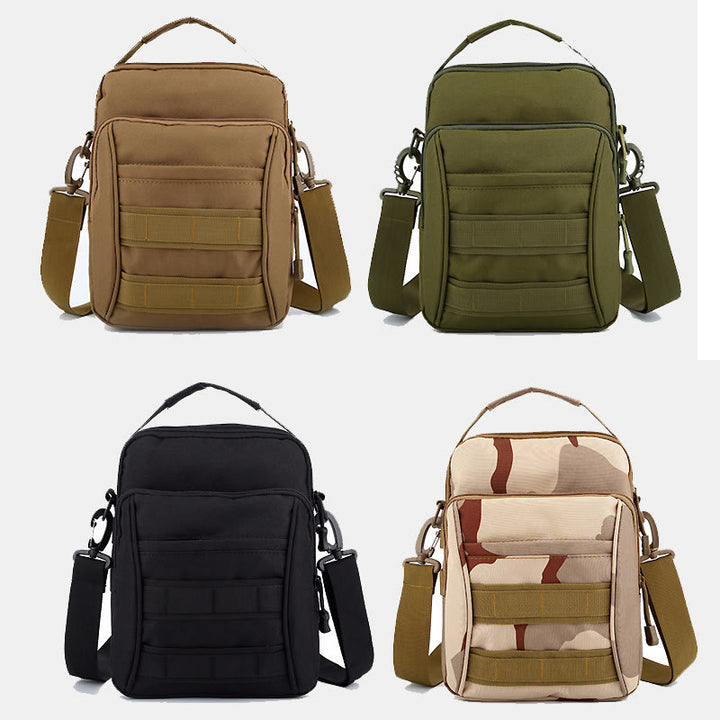 Kleine Umhängetasche mit Militär-Camouflage-Motiv für Herren