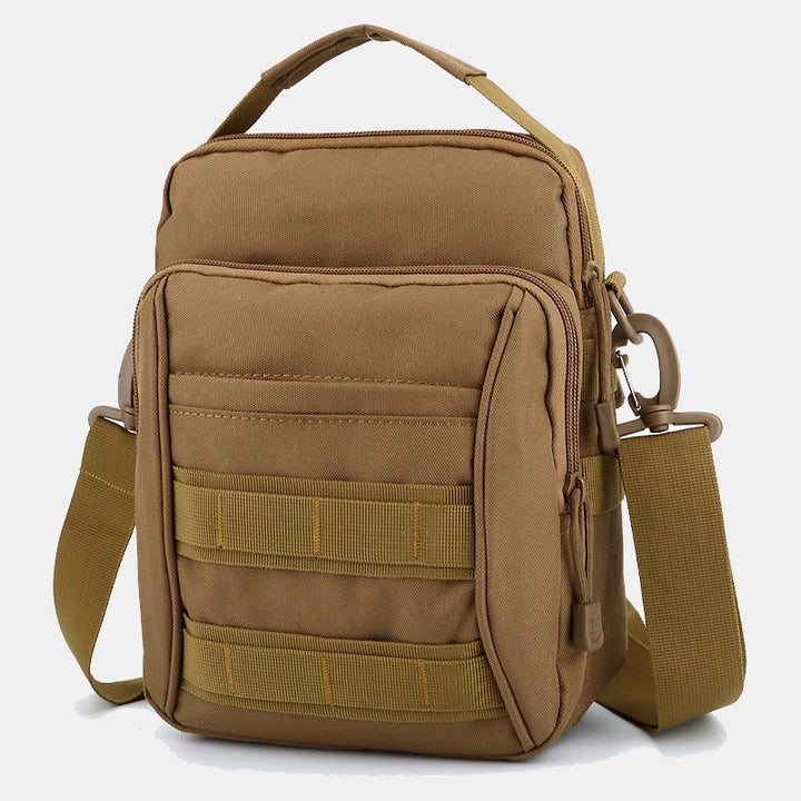 Kleine Umhängetasche mit Militär-Camouflage-Motiv für Herren