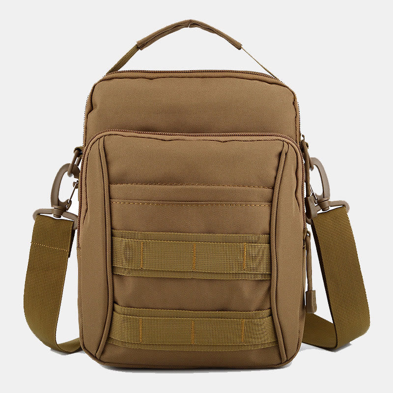 Kleine Umhängetasche mit Militär-Camouflage-Motiv für Herren