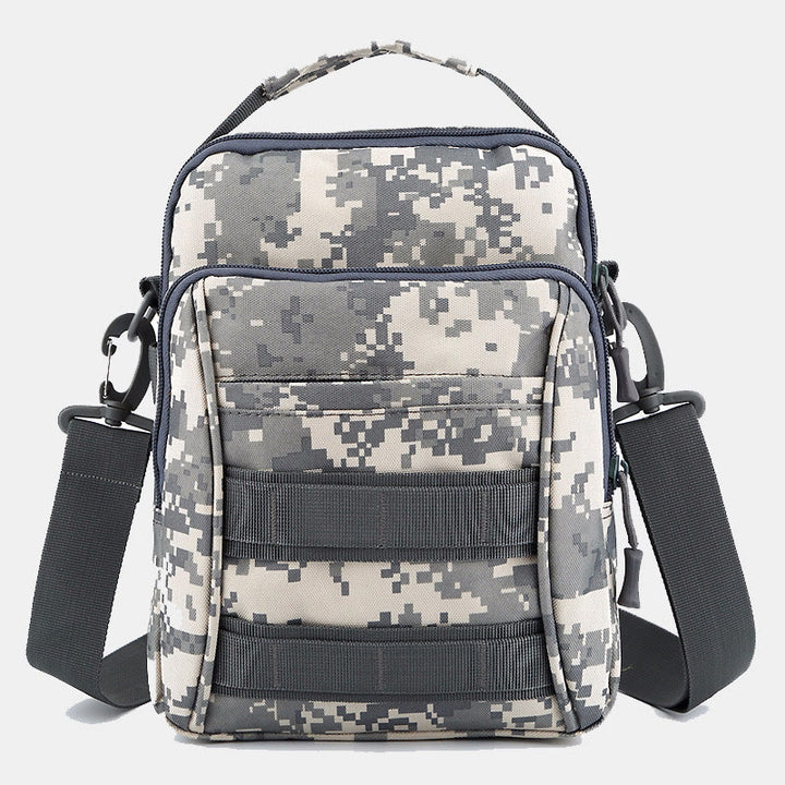 Kleine Umhängetasche mit Militär-Camouflage-Motiv für Herren
