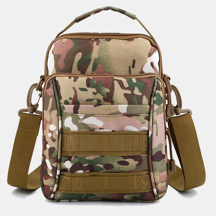 Kleine Umhängetasche mit Militär-Camouflage-Motiv für Herren