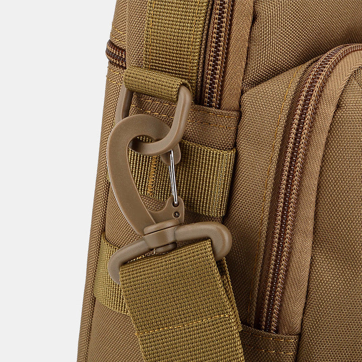 Kleine Umhängetasche mit Militär-Camouflage-Motiv für Herren