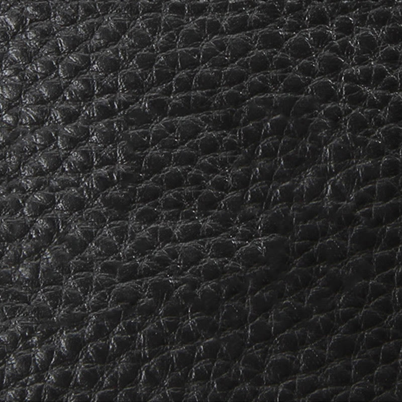 Kleine Geldbörse aus echtem Leder mit mehreren Taschen und Handschlaufe