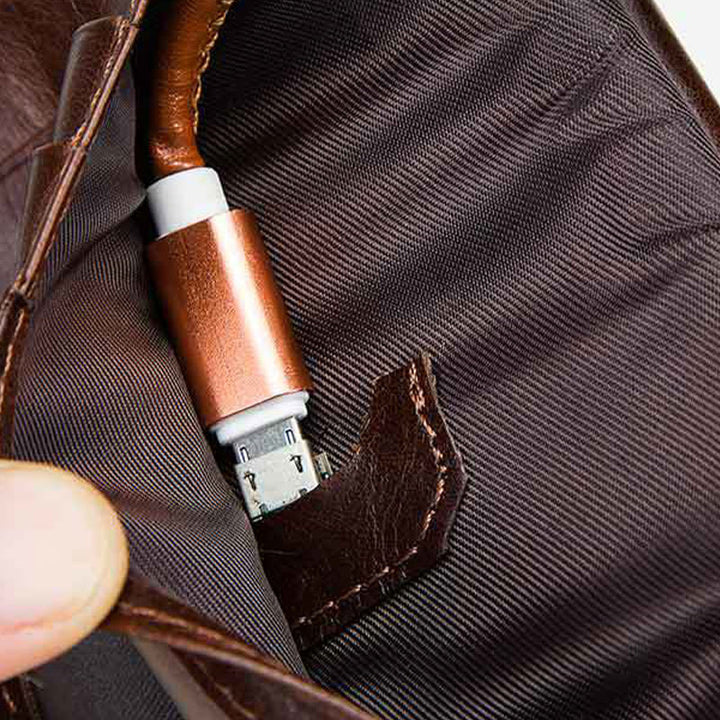 Intelligente Brieftasche Integriertes Bluetooth RFID-Blockierung Dreifach gefaltete Lederbrieftasche