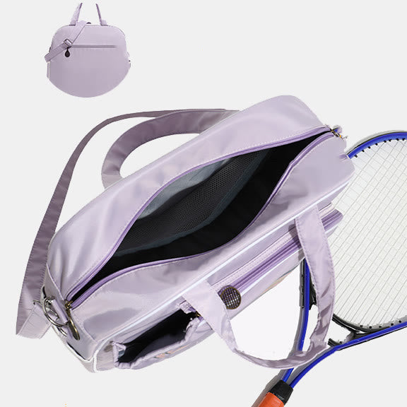 Wasserdichte Tennis-Tragetasche für Damen mit Tennisschlägerfach