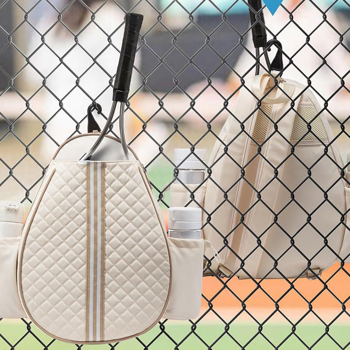 Tennisschlägertasche für Damen, Tennistasche, Schultertasche, umwandelbarer Rucksack