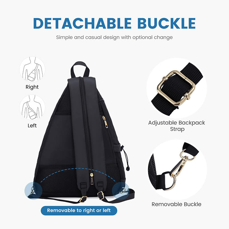 Gesteppter Pickleball-Schläger-Schulterbeutel, umwandelbarer Rucksack für Damen