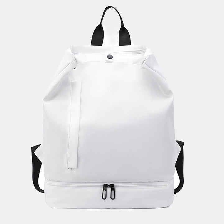 Schwimmtasche Rucksack für Damen mit Nasstasche Schuhfach
