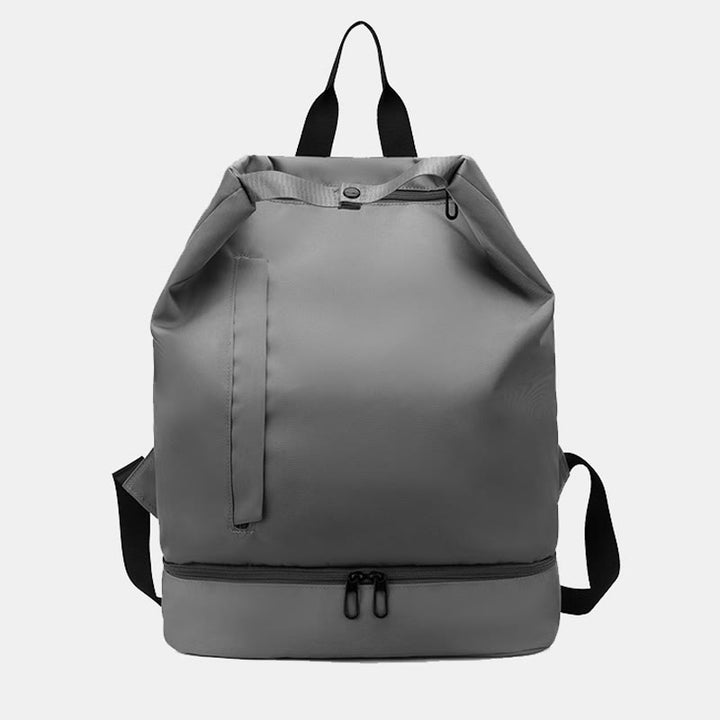 Schwimmtasche Rucksack für Damen mit Nasstasche Schuhfach