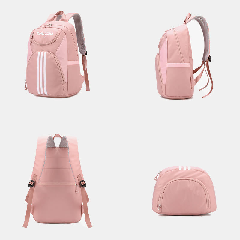 Outdoor-Reise-Sport-Fitnessstudio-Schwimmrucksack für Frauen mit Schuhfach